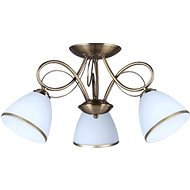 ASTER 3xE27/60W, ABS, WHITE - Ceiling Light