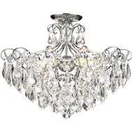 GRANADA 6xE14/40W, CHROME/CLEAR CRYSTAL - Ceiling Light