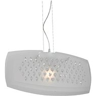SKYCRISTALL 1xE27/100W, SATIN TRANSPARENT - Chandelier