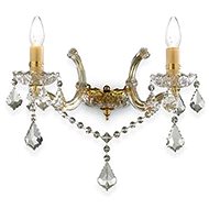Ideal Lux FLORIAN AP2 ORO - Wall Lamp