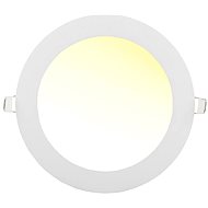 LEDsviti White round recessed LED panel 166 mm - LED Panel