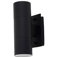 AVIDE wall lamp Terra for 2 bulbs GU10, black - Wall Lamp