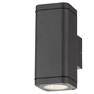 AVIDE wall lamp ToLEDo for 2 bulbs GU10, black - Wall Lamp