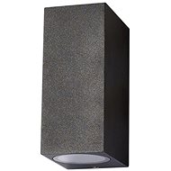 AVIDE wall lamp Vatia for 2 bulbs GU10, black - Wall Lamp