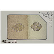 4sleep Gift pack of towels Wenus II eye cream beige - Towel Set