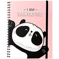 Legami Trio Spiral Notebook - Maxi Panda (Pantastic) - Notepad