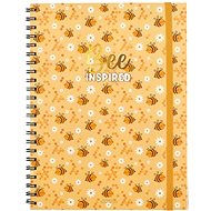 Legami Trio Spiral Notebook - Maxi Bee - Notepad