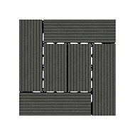 Legi Style 30 × 30 cm, black - WPC Tiles