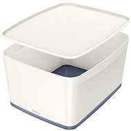 Leitz WOW MyBox, size L, White/Grey - Storage Box