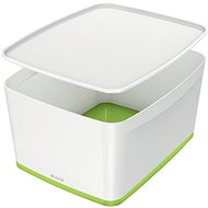 Leitz WOW MyBox, size L, White/Green - Storage Box