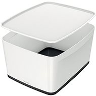 Leitz WOW MyBox, size L, White/Black - Storage Box