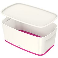 Leitz WOW MyBox, size S, White/Pink - Storage Box