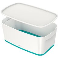 Leitz WOW MyBox, size S, White/Ice Blue - Storage Box