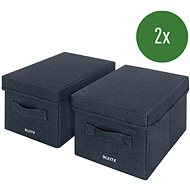 Leitz Fabric Textile storage box with lid S 2 pcs 16 × 19 × 28,5 cm - Storage Box
