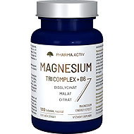 Pharma Activ Magnesium Tri Complex + B6 120 tobolek - Magnesium