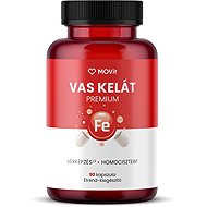 MOVit Energy železo chelát Premium, 90 kapslí - Iron