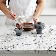 LEKUE Silicone Mugs for Minute Cake Lékué Molten Lava Cake 6 pcs - Baking Mould