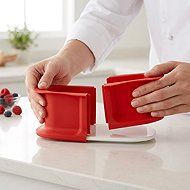 LEKUE Silicone Baking Tin for Cake 24cm Lekue | Red - Baking Mould