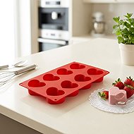 LEKUE Silicone Mould for Heart-shaped Desserts Lékué Heart Mould - Baking Mould