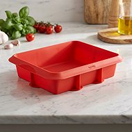 LEKUE Silicone Baking Mould for Lasagna, Lékué Lasagne Cake | Red - Baking Mould