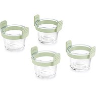 Lékué Glass Mini Baskets for Air Fryer – Transparent - Fryer Accessory