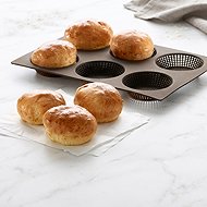 LEKUE Silicone Baking Mould for Rolls Lékué Roll Bread | Brown - Baking Mould