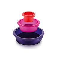 LEKUE Set for Three-tier Cake Lékué Kit Surprise Cake - Baking Mould