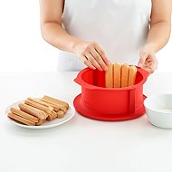 LEKUE Silicone Baking Dish for Charlotte Lekue 18cm | Red - Baking Mould
