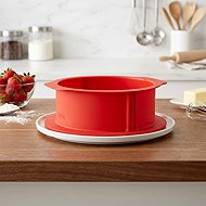 LEKUE Silicone Baking Dish for Cake 15cm Lekue | Red - Baking Mould