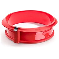 LEKUE Silicone Baking Dish for Cake Springform Mould 23cm | Red - Mould