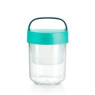 Lékué Jar To Go 400ml | Turquoise - Snack Box