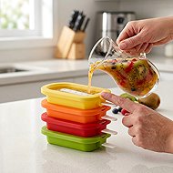 Lékué Stackable popsicles | kicsi - Jégkrém forma