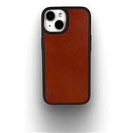 Lemory iPhone 15 kožený kryt hnědý - Phone Cover