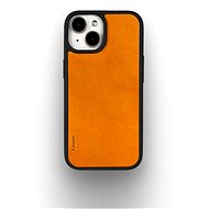 Lemory iPhone 15 kožený kryt hořčičný - Phone Cover