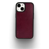 Lemory iPhone 15 kožený kryt purpurový - Phone Cover