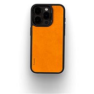 Lemory iPhone 15 Pro kožený kryt hořčičný - Phone Cover