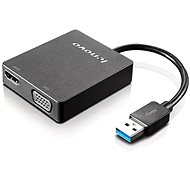 Lenovo LENOVO UNIV. USB 3 TO VGA/HDMI ADAPTER - Video Cable