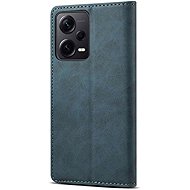 Lenuo Leather flip for Xiaomi Redmi Note 12 Pro 5G blue - Phone Case