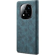 Lenuo Leather flip for Xiaomi Redmi Note 14 Pro 5G blue - Phone Case