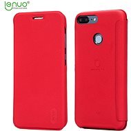Lenuo Ledream Honor 9 Lite készülékhez piros - Mobiltelefon tok