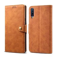 Lenuo Leather on Samsung Galaxy A7, Brown - Phone Case