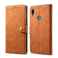 Lenuo Leather for Huawei Y6 / Y6s / Y6 Prime (2019), Brown - Phone Case