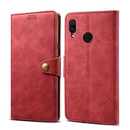 Lenuo Leather for Huawei Nova 3, Red - Phone Case