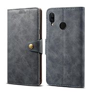 Lenuo Leather for Huawei Nova 3, Grey - Phone Case