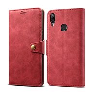 Lenuo Leather for Huawei Y7 Prime (2019), Red - Phone Case