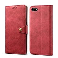 Lenuo Leather for Huawei Y5 (2018), Red - Phone Case