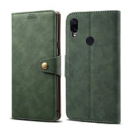 Lenuo Leather for Xiaomi Redmi Note 7, Green - Phone Case