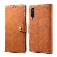 Lenuo Leather for Xiaomi Mi 9, Brown - Phone Case