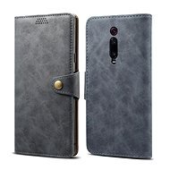 Lenuo Leather for Xiaomi Mi 9T/Mi 9T Pro, grey - Phone Case