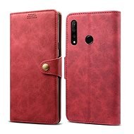 Lenuo Leather for Honor 20 lite, red - Phone Case